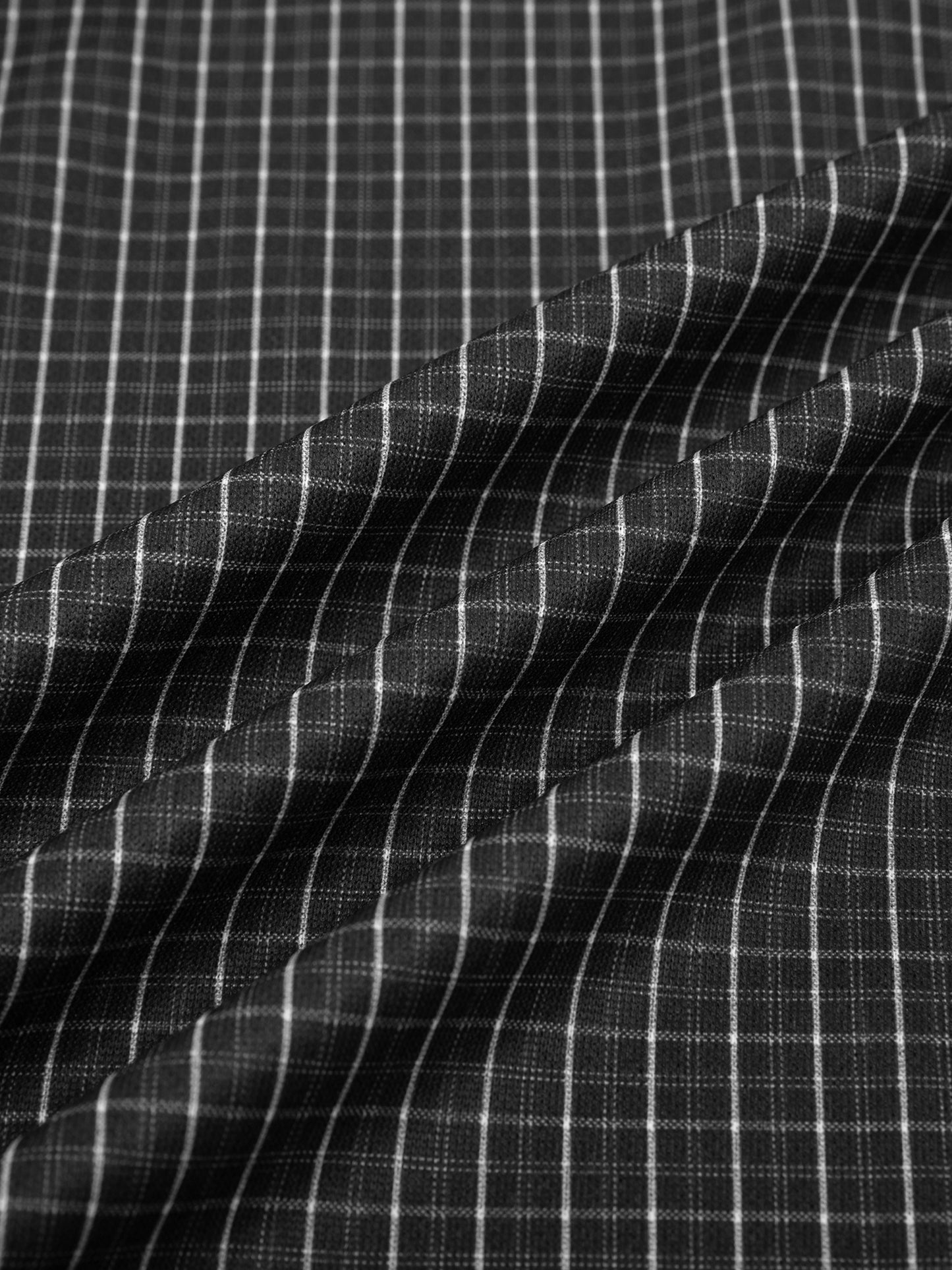 BE EN GARDE® Plaid Boxy Zip Hoodie