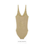 TAB DEPT. FULL-ZIP RUCHED BODYSUIT