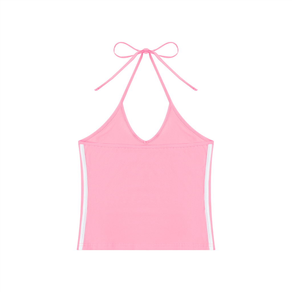 TAB DEPT™ HALTER CROP TANK TOP