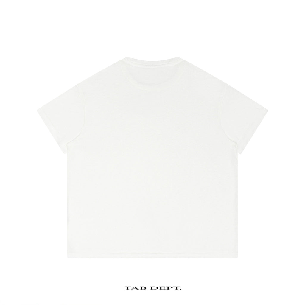 TAB DEPT. SHEER LYOCELL GRAPHIC TEE