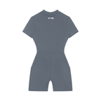 TAB DEPT™ QUARTER-ZIP SHORT SLEEVE ROMPER