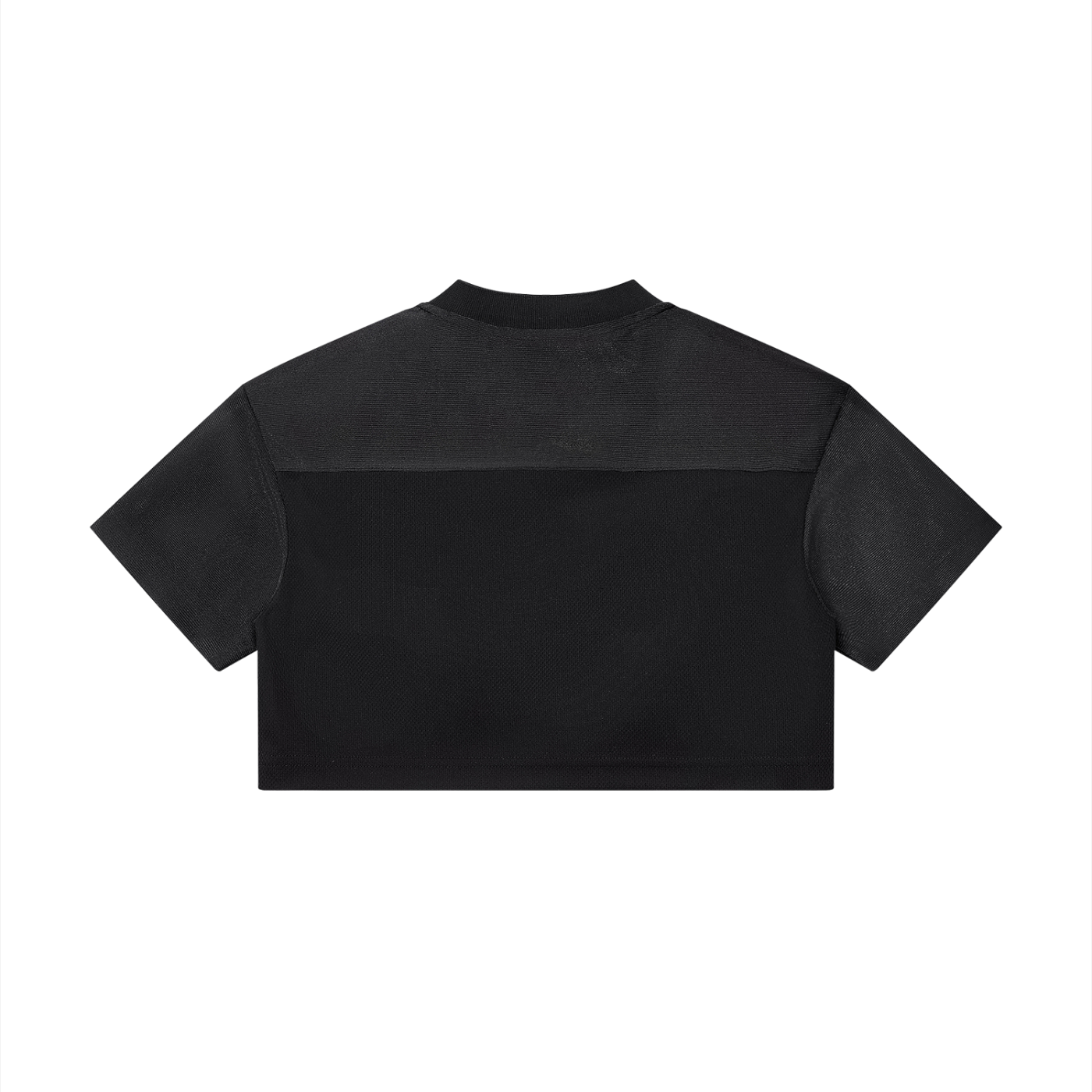BE EN GARDE™ CROPPED PANELED V-NECK JERSEY
