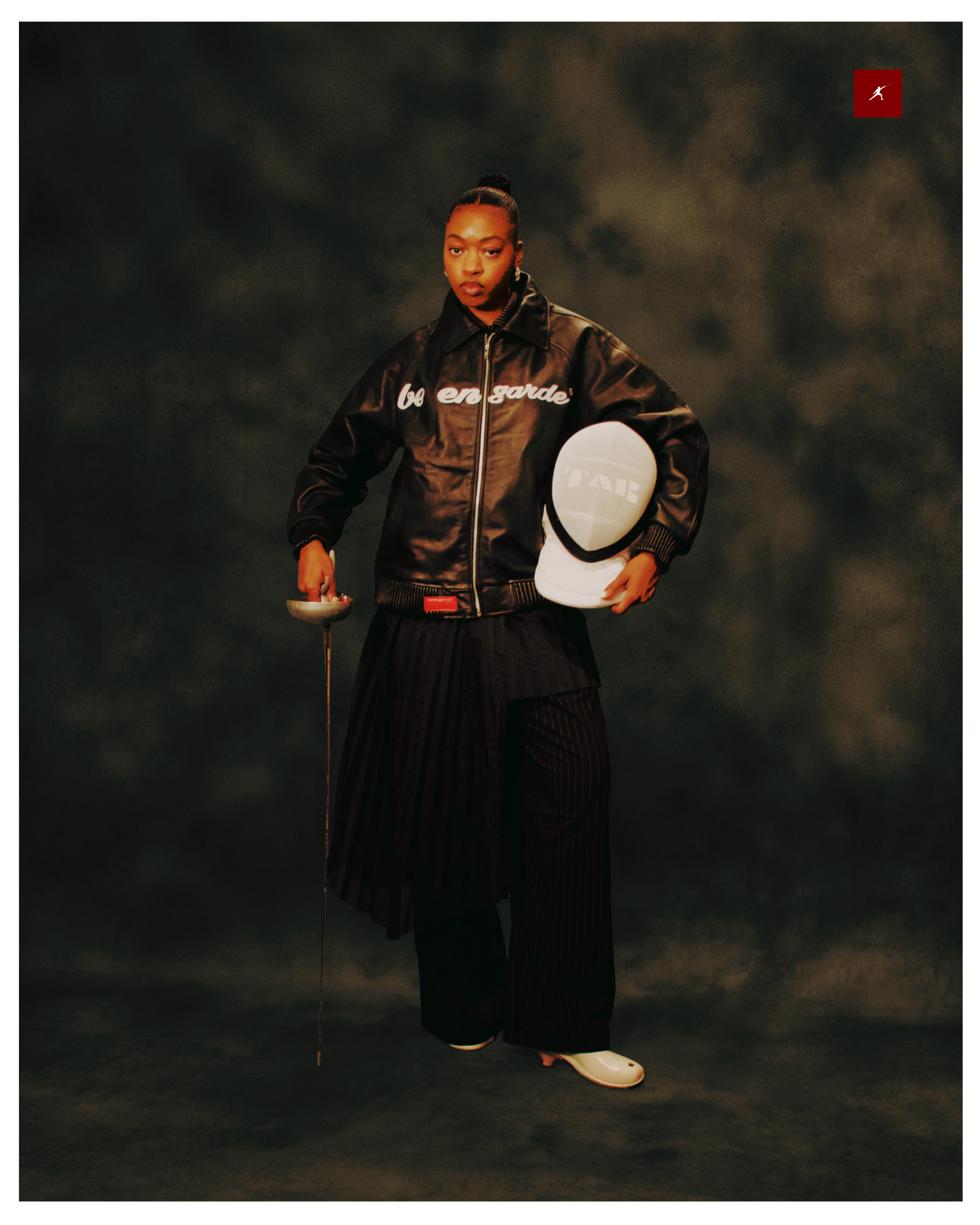 BE EN GARDE FULL GRAIN LEATHER JACKET