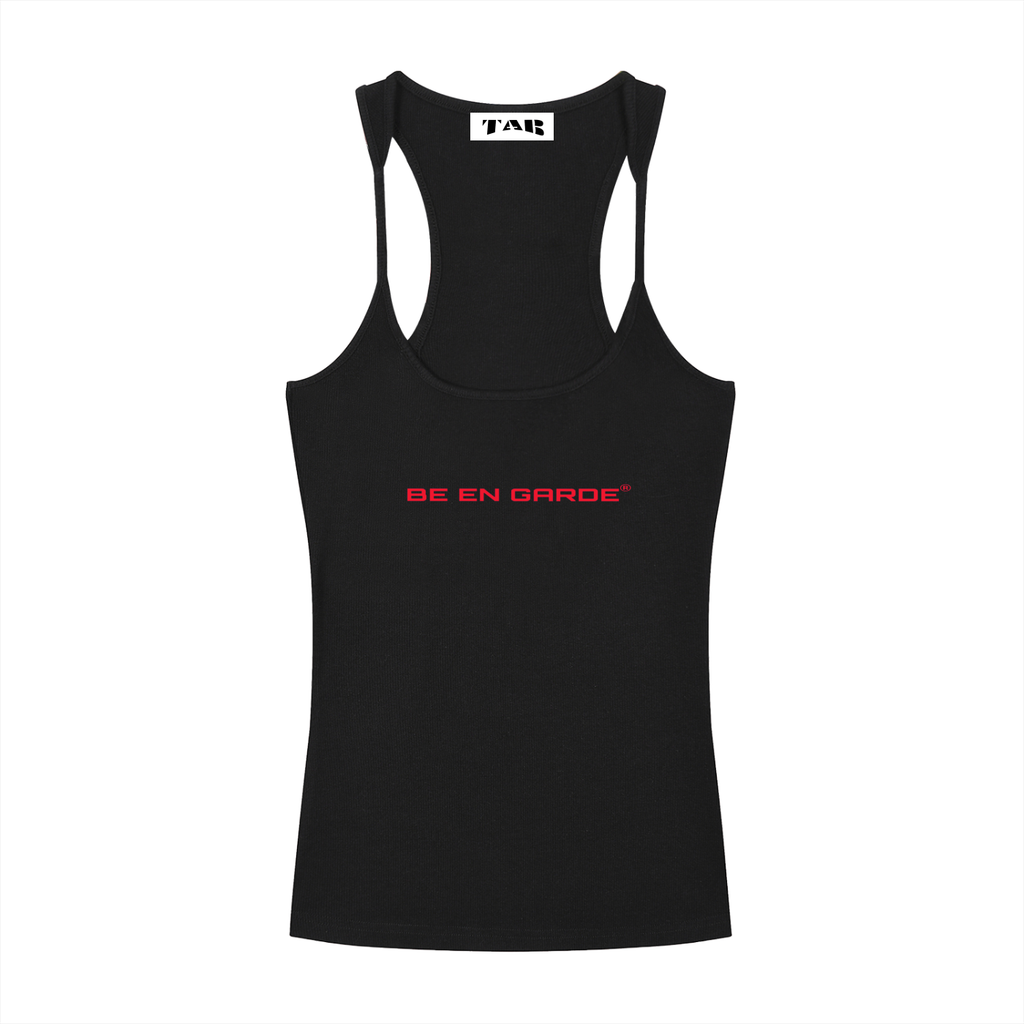 BE EN GARDE™ SLIM FIT RIBBED RACERBACK TANK