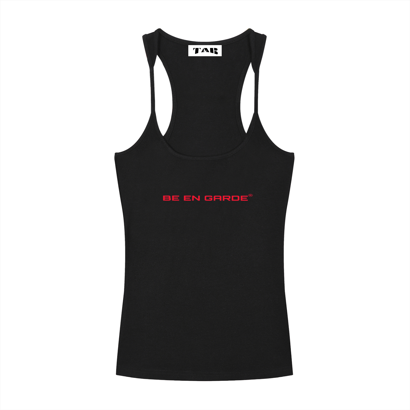 BE EN GARDE™ SLIM FIT RIBBED RACERBACK TANK