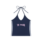 TAB DEPT™ HALTER CROP TANK TOP