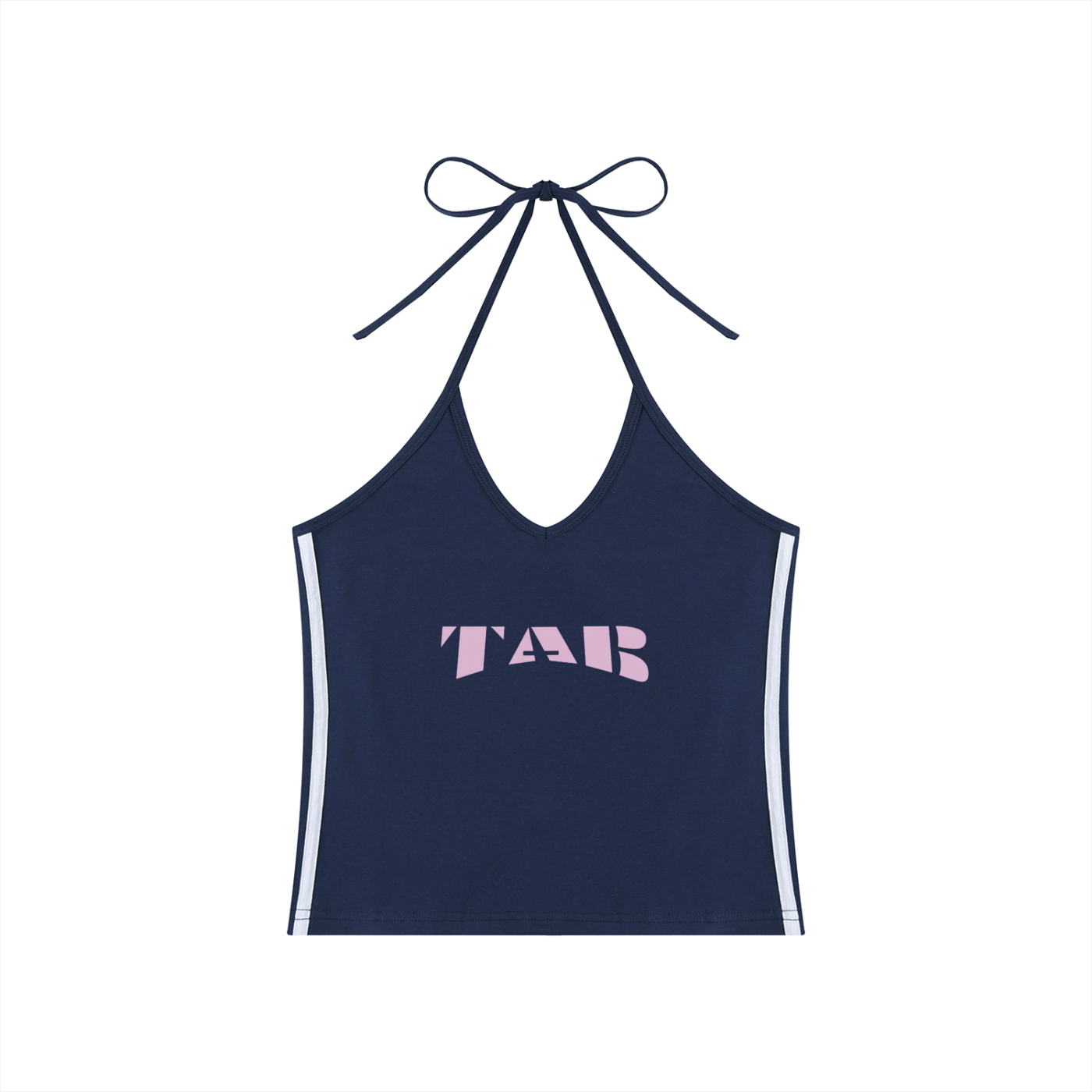 TAB DEPT™ HALTER CROP TANK TOP