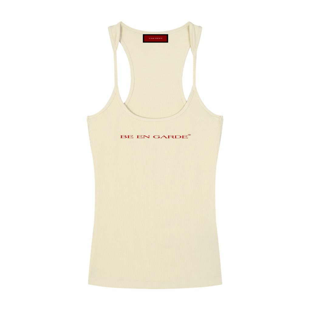 BE EN GARDE™ SLIM FIT RIBBED RACERBACK TANK