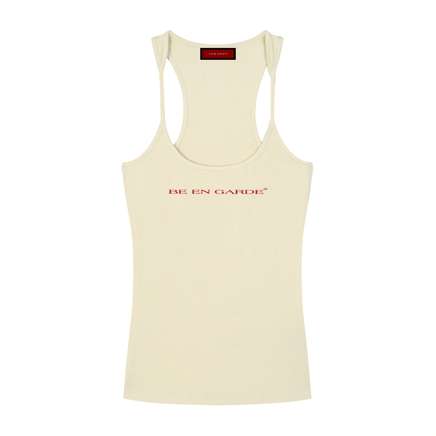 BE EN GARDE™ SLIM FIT RIBBED RACERBACK TANK