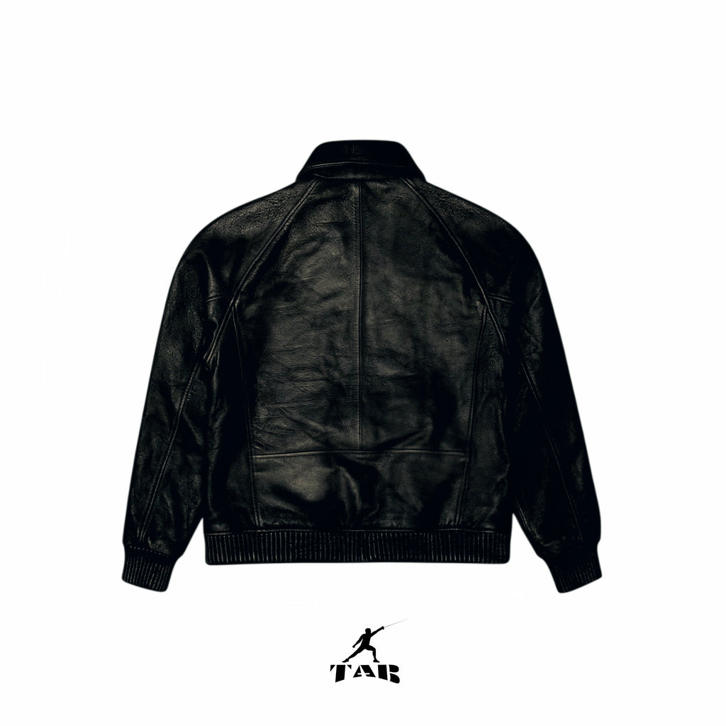 BE EN GARDE FULL GRAIN LEATHER JACKET