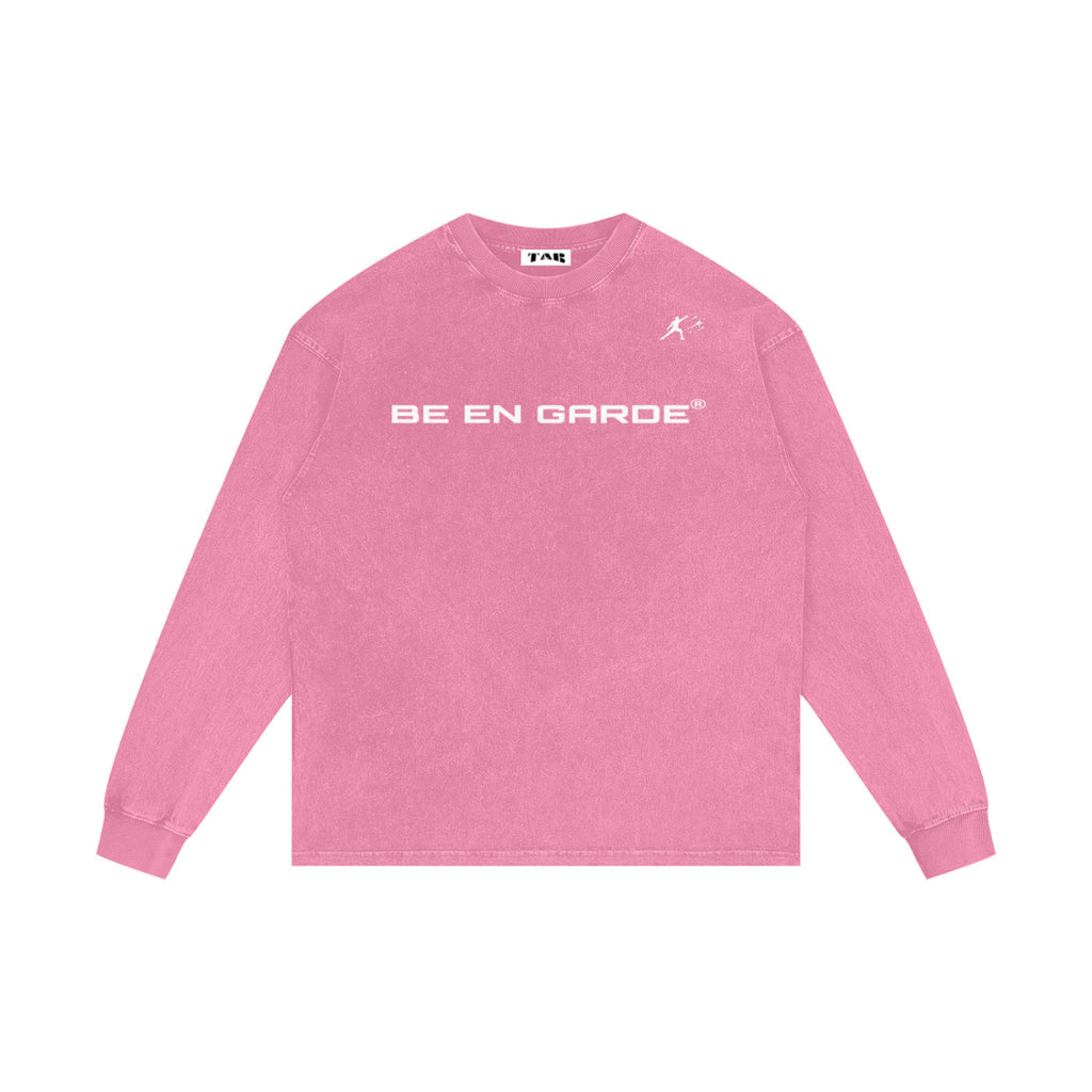 BE EN GARDE™ Acid Wash Oversize Long Sleeve