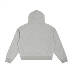 BE EN GARDE™ Plaid Boxy Zip Hoodie