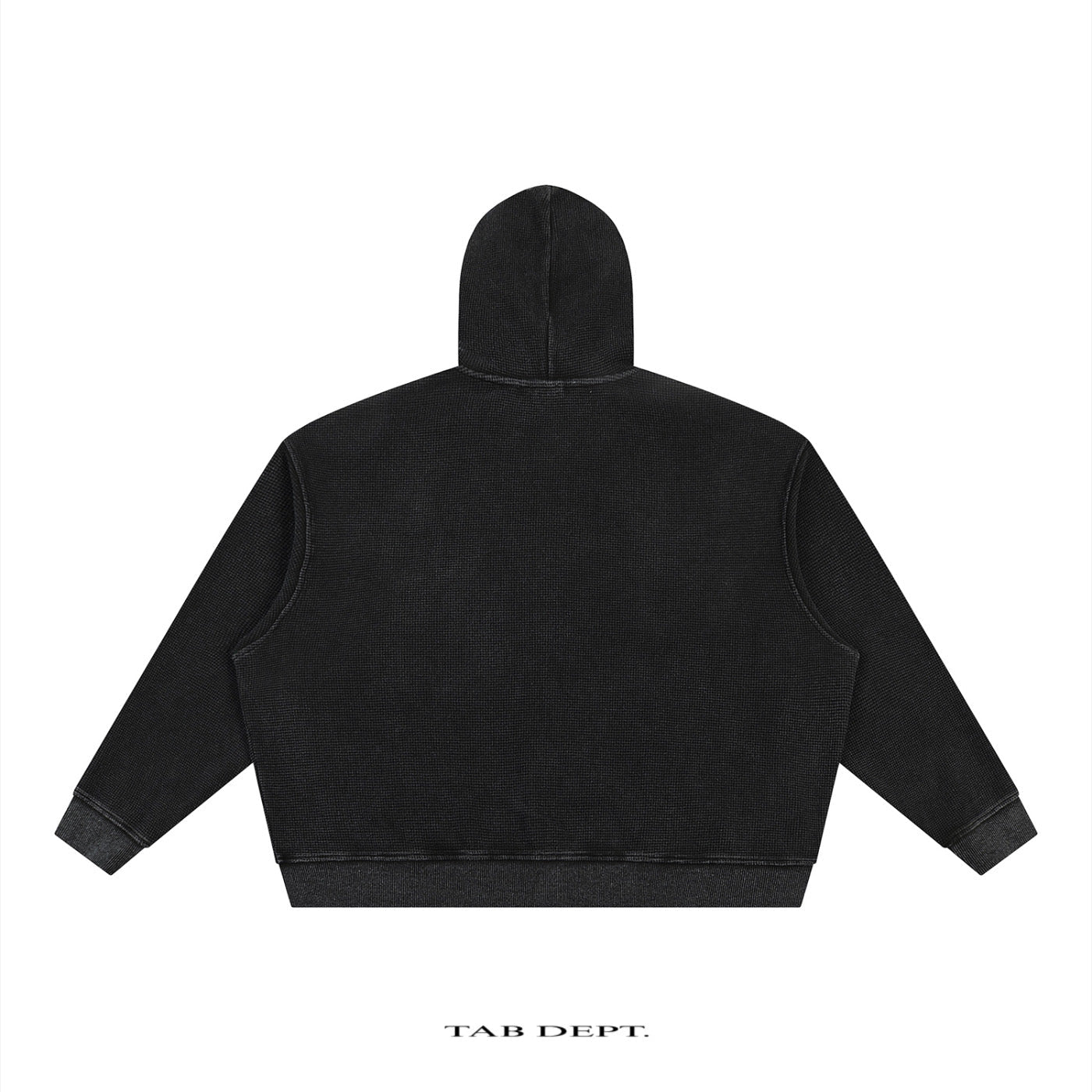 TAB DEPT. VINTAGE WAFFLE ZIP HOODIE
