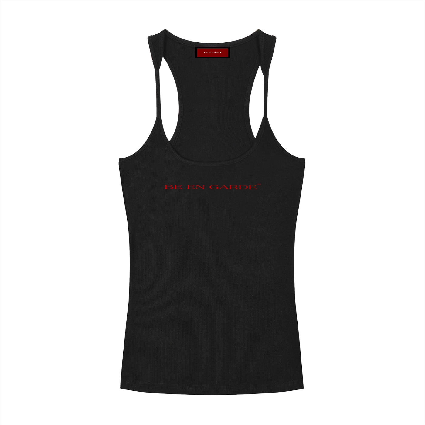 BE EN GARDE™ SLIM FIT RIBBED RACERBACK TANK