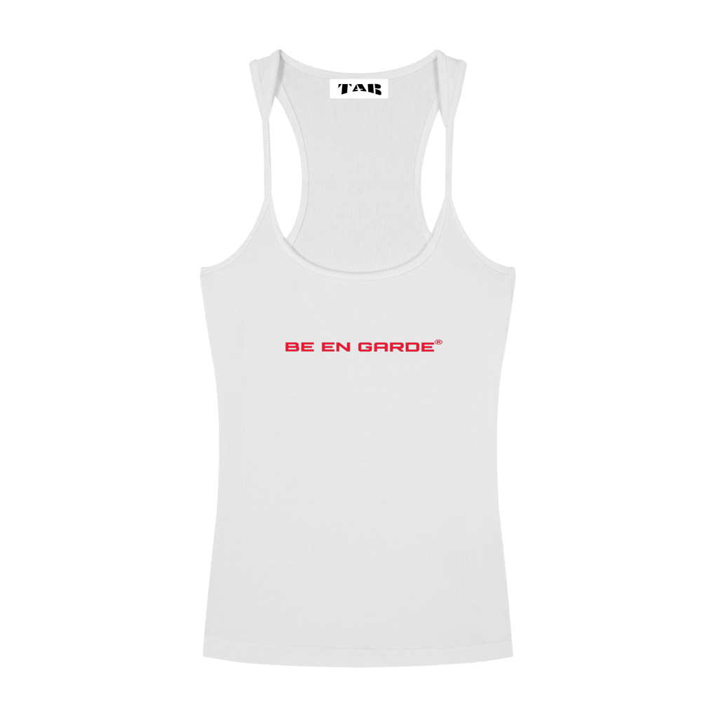 BE EN GARDE™ SLIM FIT RIBBED RACERBACK TANK