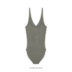 TAB DEPT. FULL-ZIP RUCHED BODYSUIT