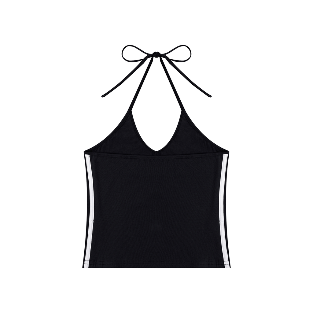 TAB DEPT™ HALTER CROP TANK TOP