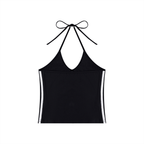 TAB DEPT™ HALTER CROP TANK TOP