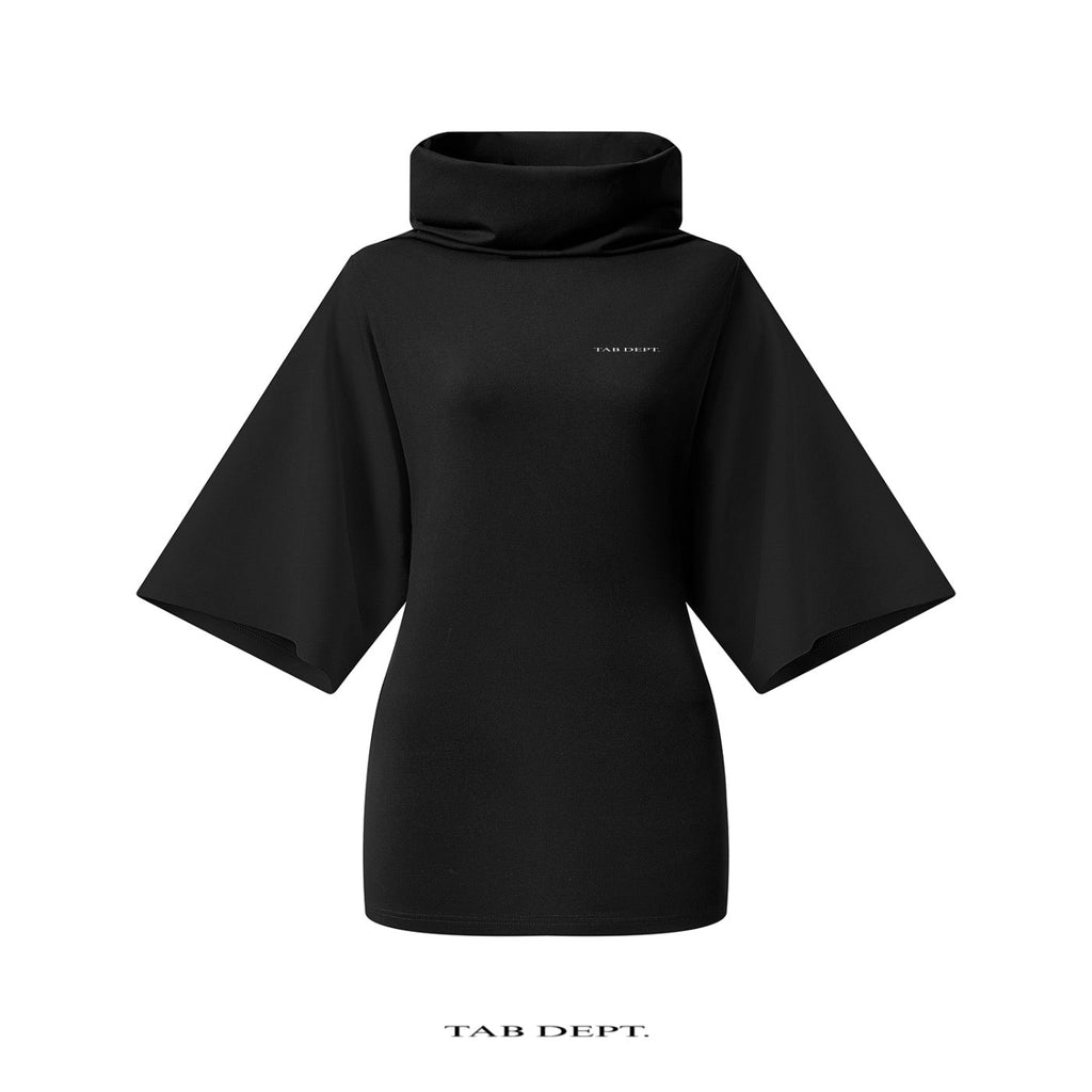 TAB DEPT. TURTLENECK BATWING TEE