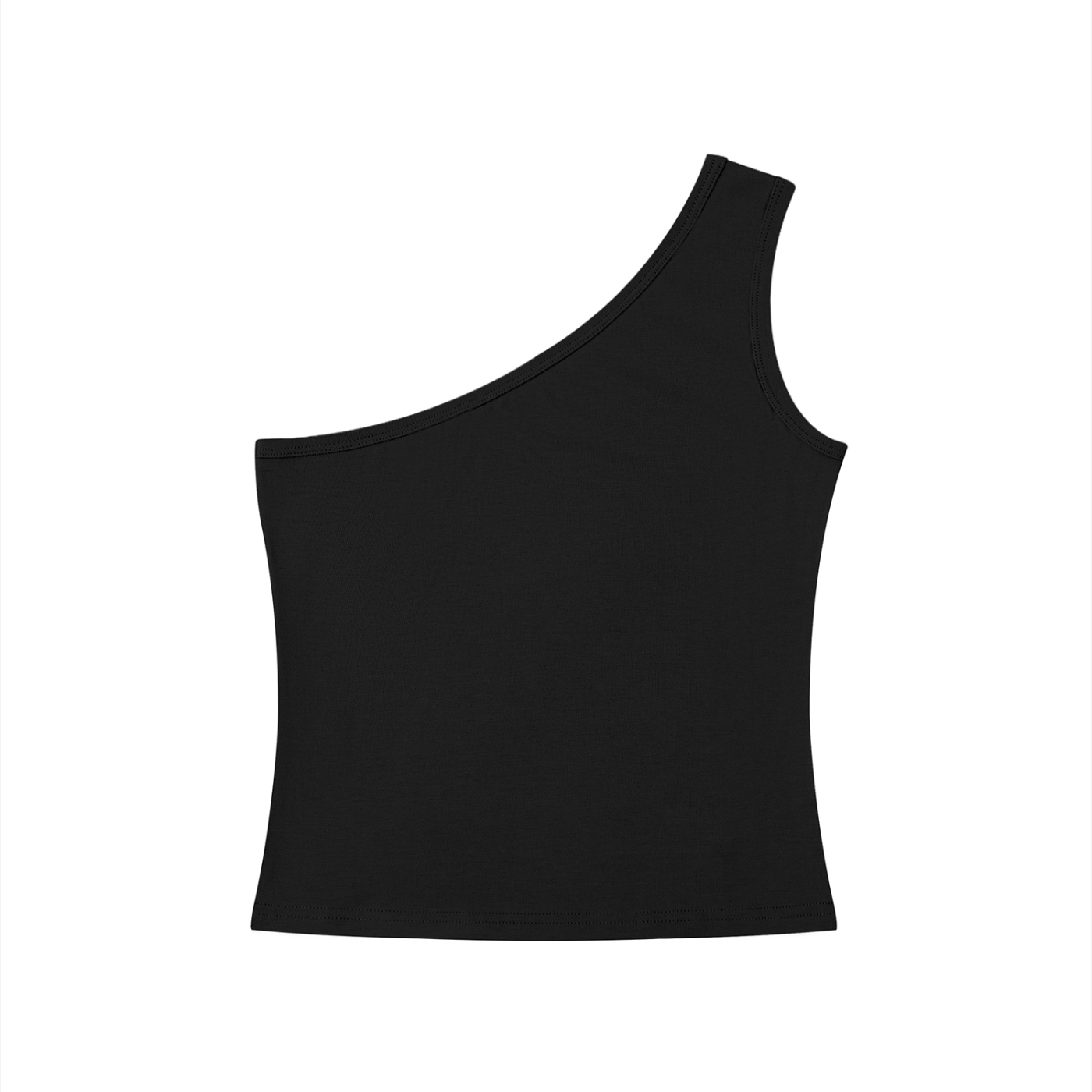 BE EN GARDE™ ONE-SHOULDER CROP TEE