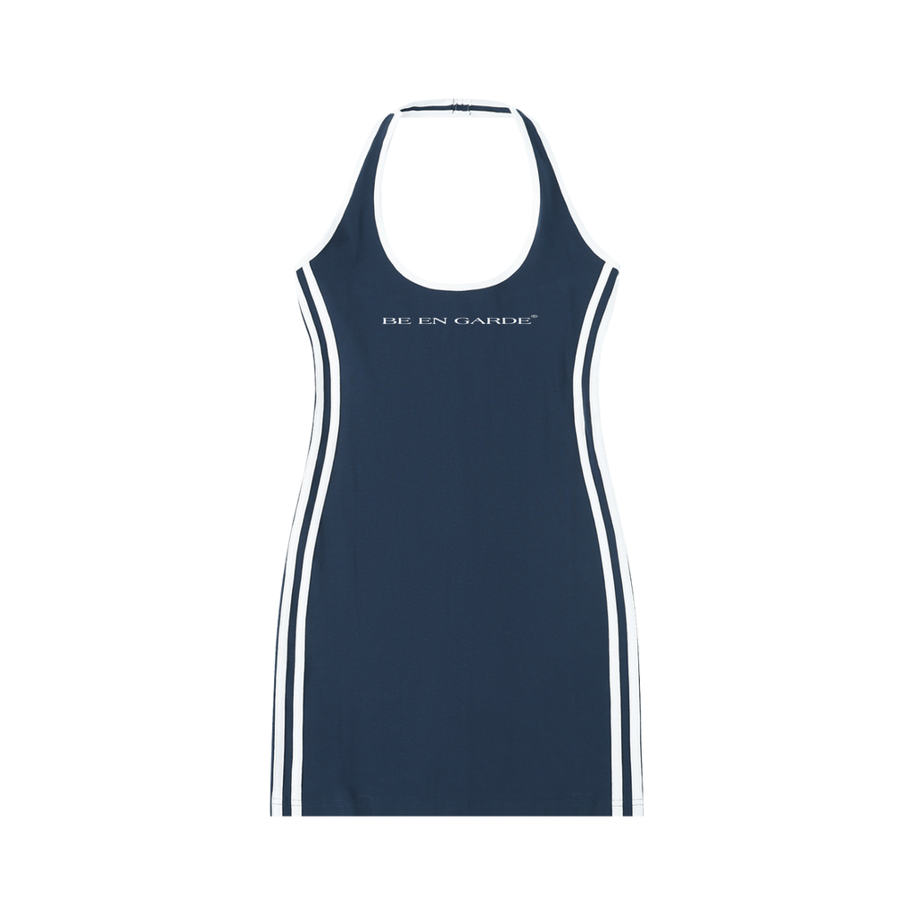 BE EN GARDE HALTER DRESS
