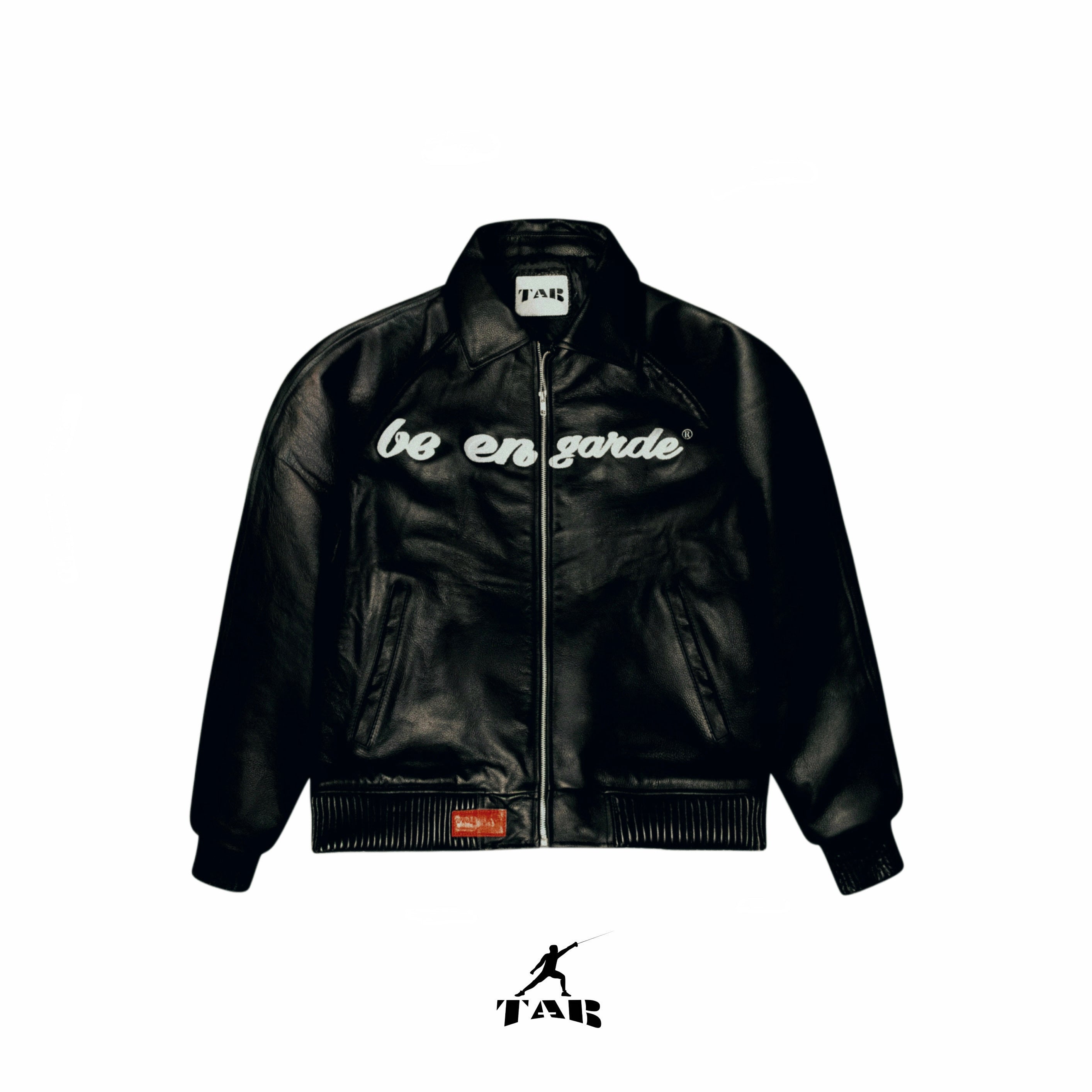 BE EN GARDE FULL GRAIN LEATHER JACKET