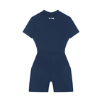 TAB DEPT™ QUARTER-ZIP SHORT SLEEVE ROMPER