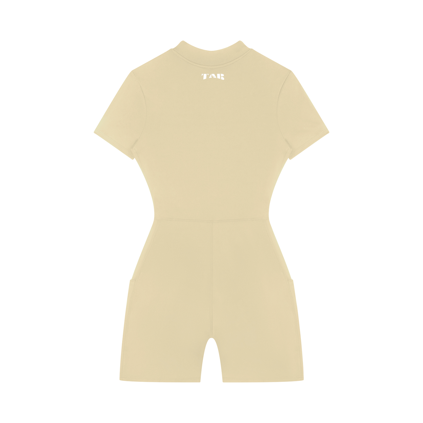 TAB DEPT™ QUARTER-ZIP SHORT SLEEVE ROMPER
