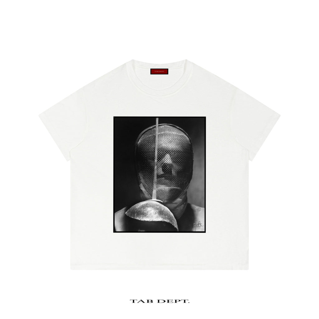 TAB DEPT. SHEER LYOCELL GRAPHIC TEE