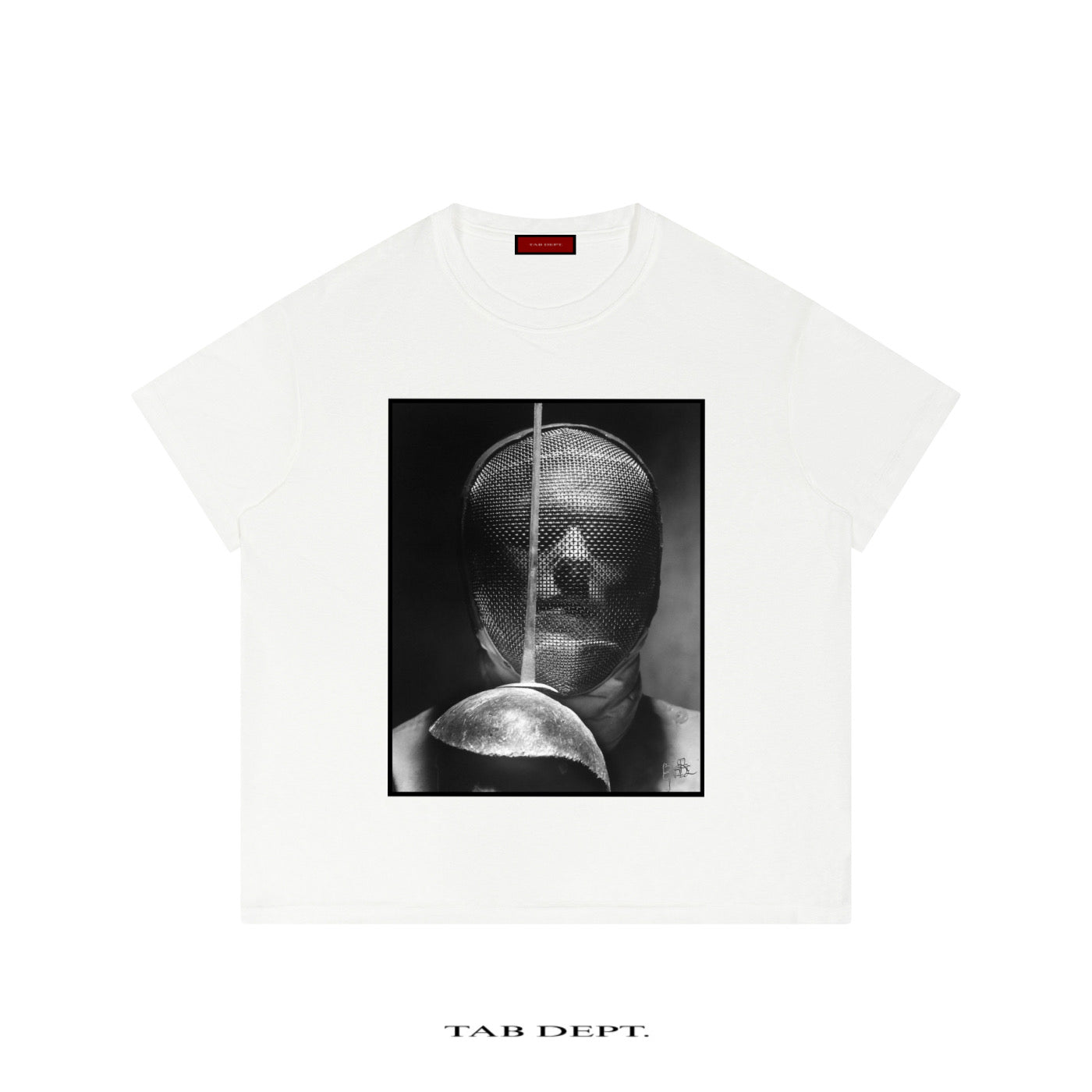TAB DEPT. SHEER LYOCELL GRAPHIC TEE
