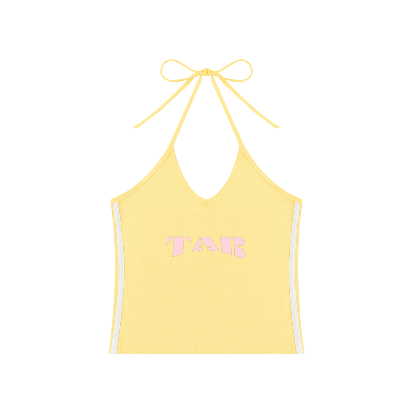 TAB DEPT™ HALTER CROP TANK TOP