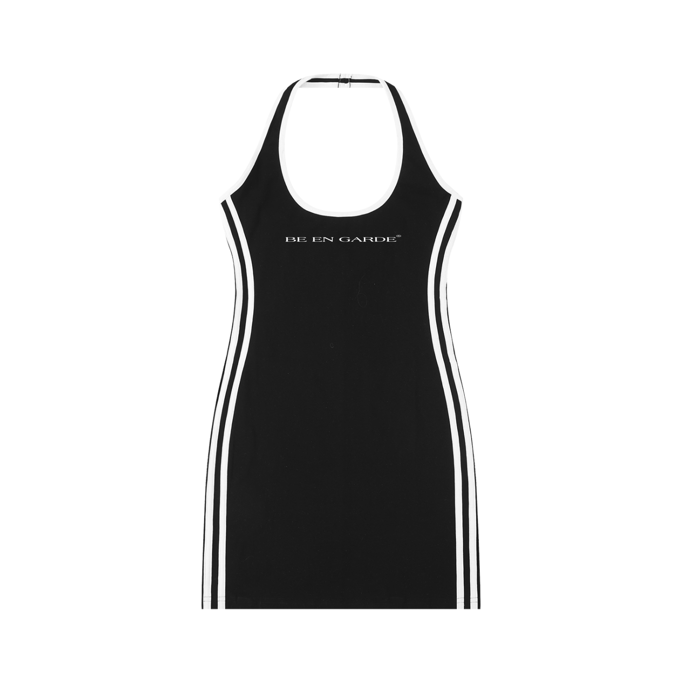 BE EN GARDE HALTER DRESS