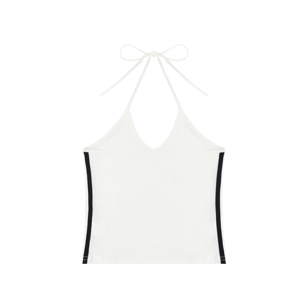 TAB DEPT™ HALTER CROP TANK TOP