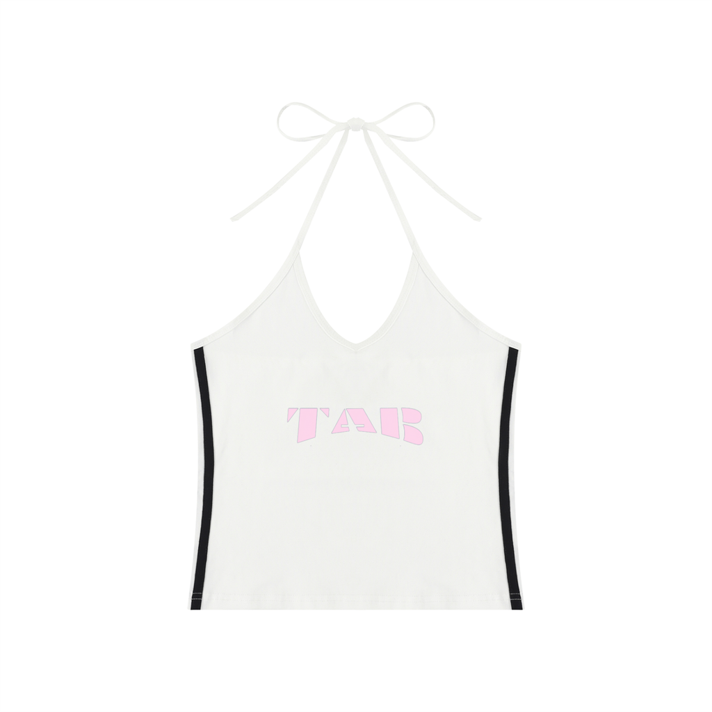 TAB DEPT™ HALTER CROP TANK TOP