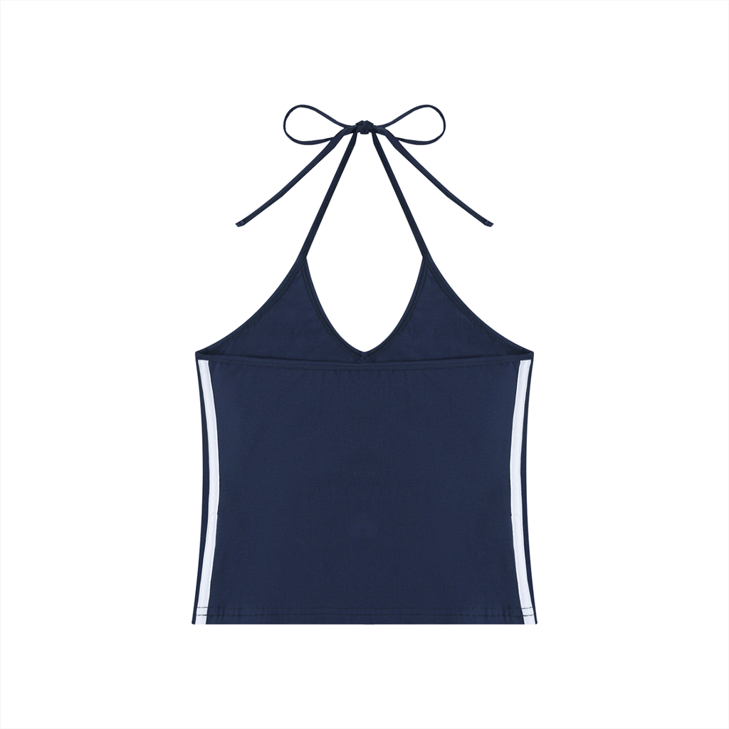 TAB DEPT™ HALTER CROP TANK TOP