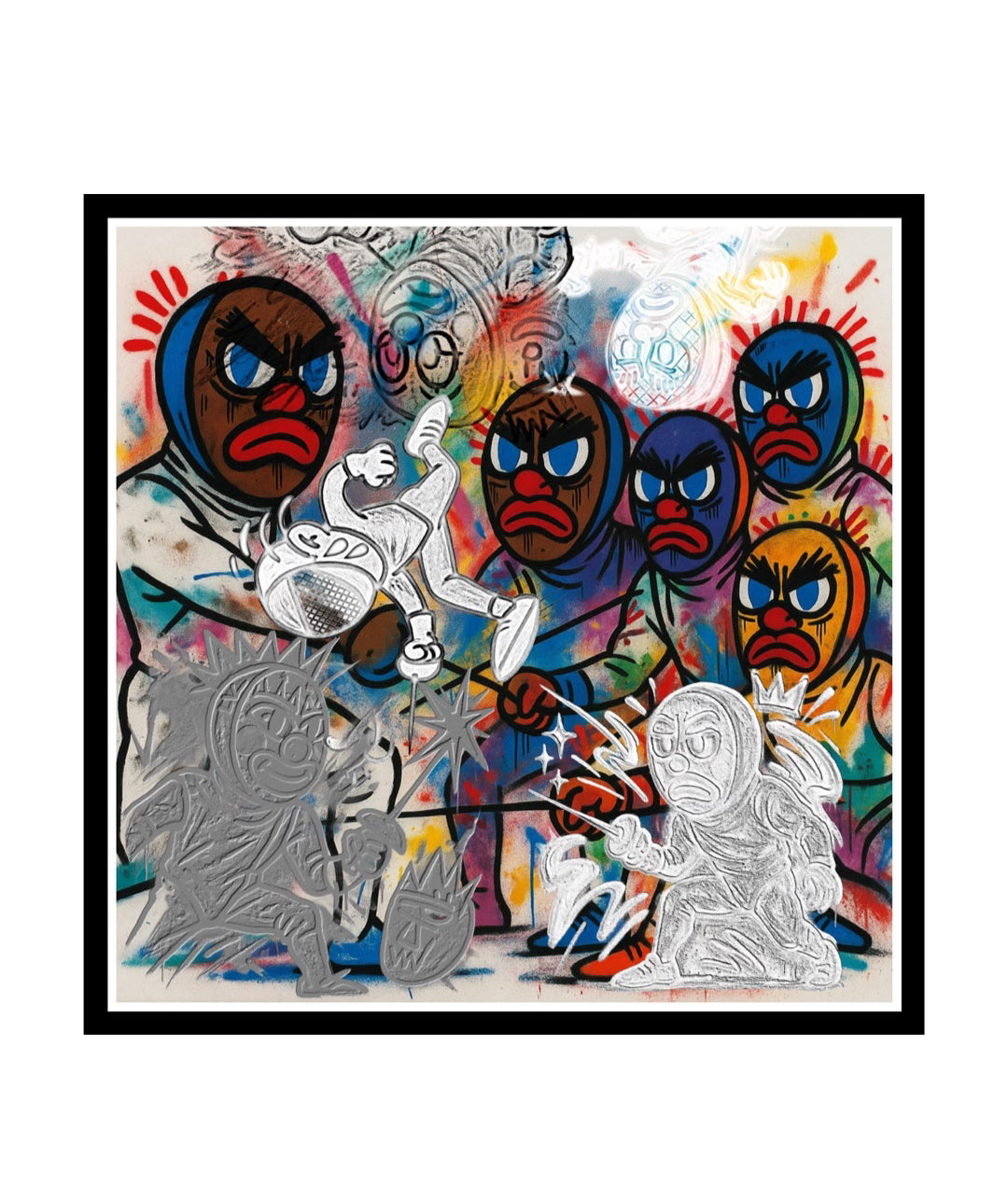 TABDEPT Canvas No.1 — SLAWN Muse “Masked Confrontation”