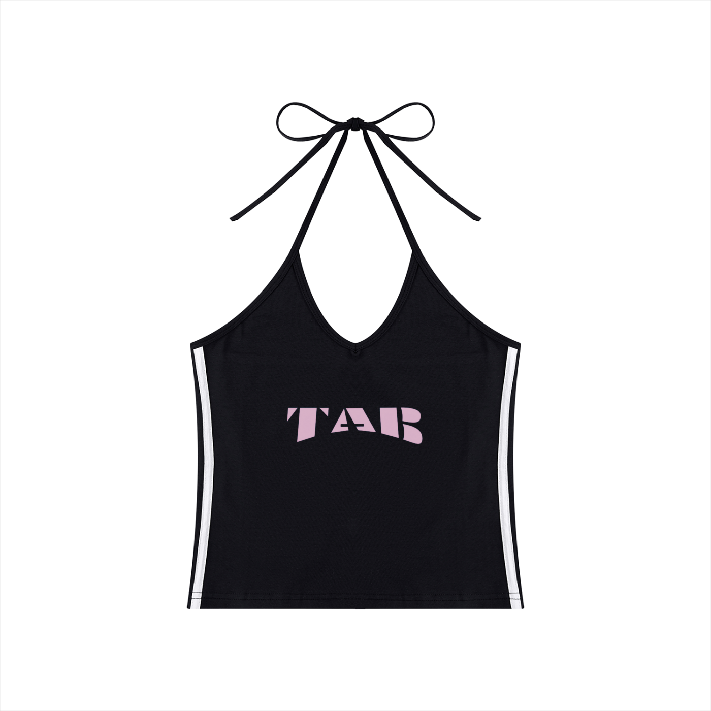 TAB DEPT™ HALTER CROP TANK TOP