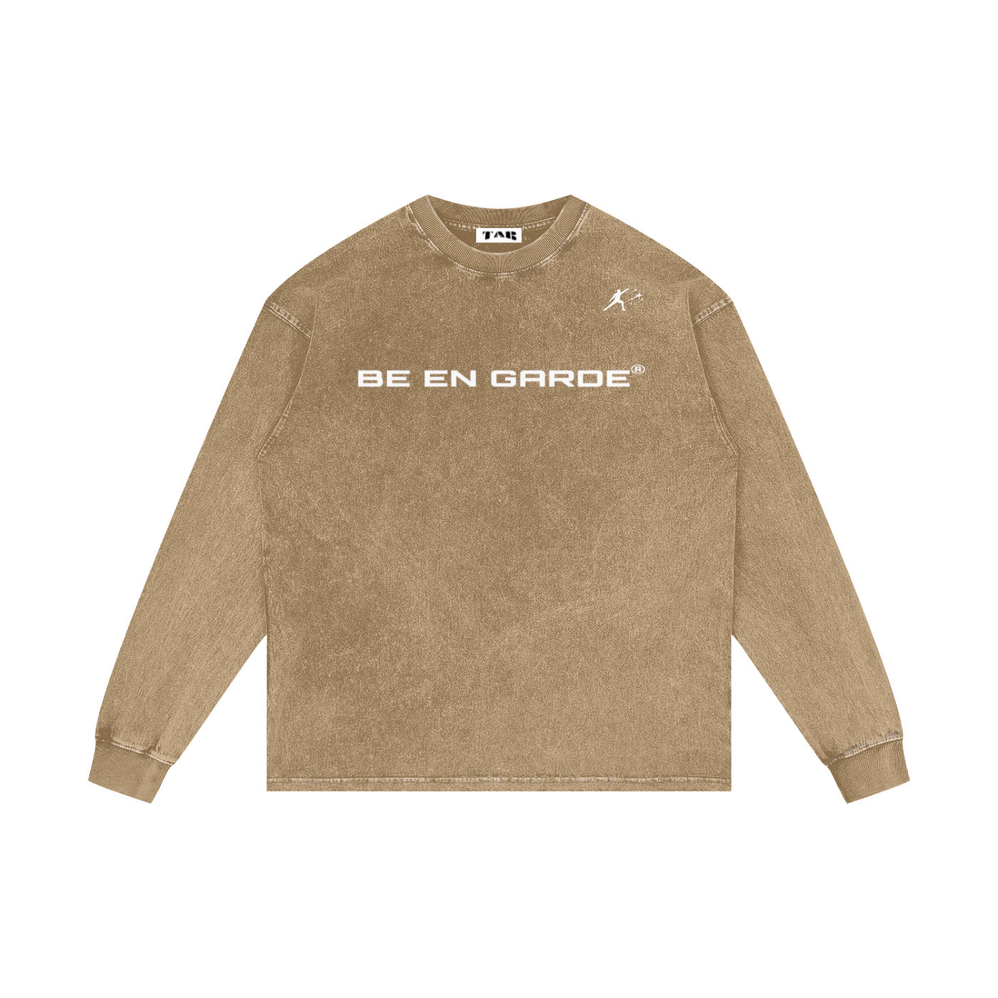 BE EN GARDE™ Acid Wash Oversize Long Sleeve