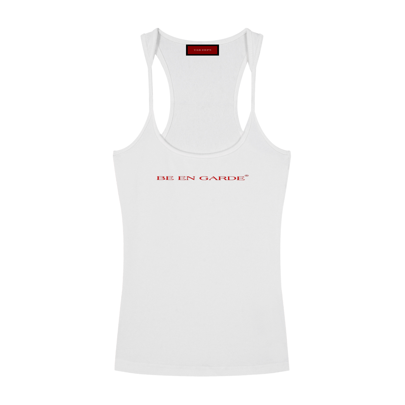 BE EN GARDE™ SLIM FIT RIBBED RACERBACK TANK