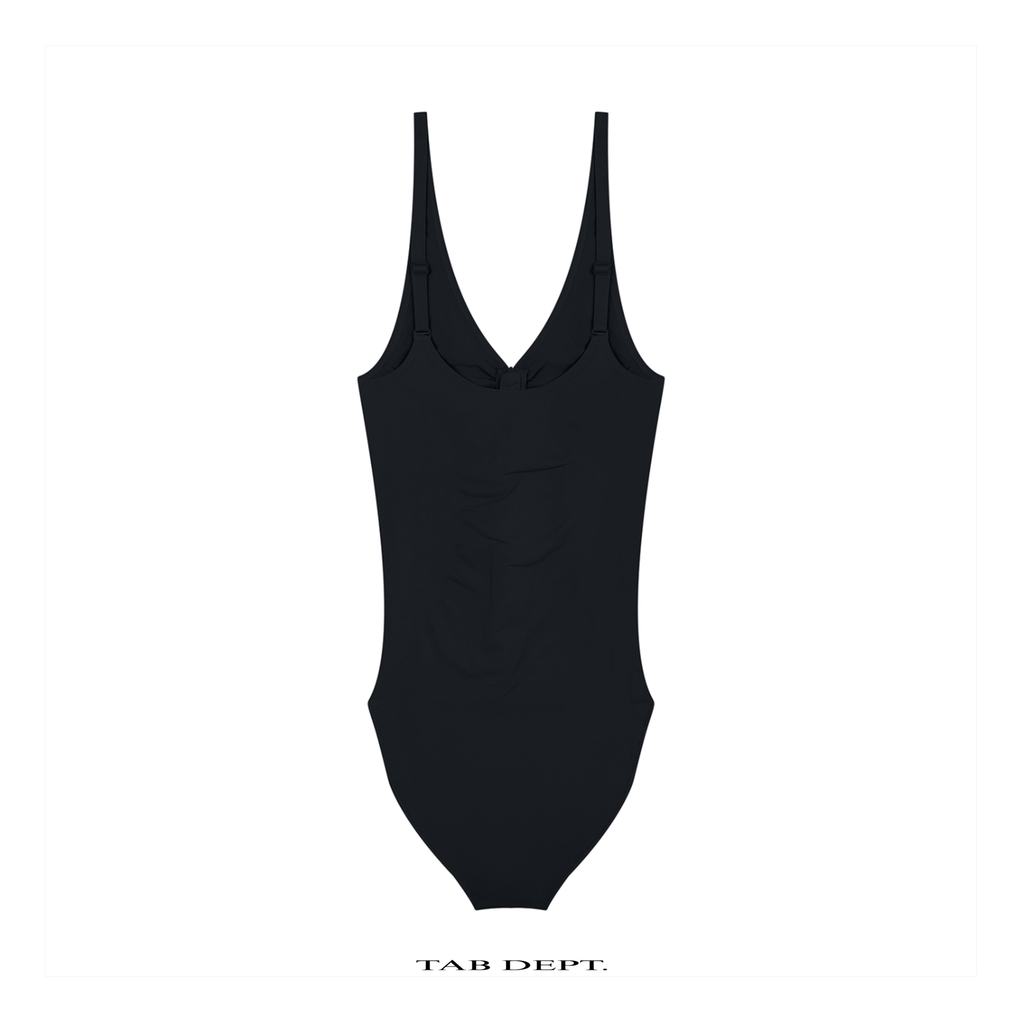 TAB DEPT. FULL-ZIP RUCHED BODYSUIT