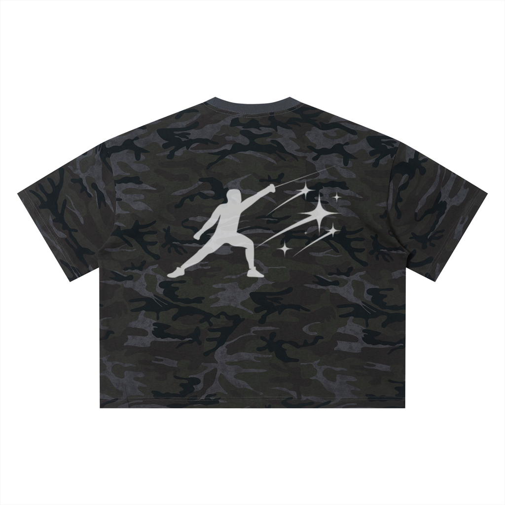 BE EN GARDE™ CAMO BOXY TEE