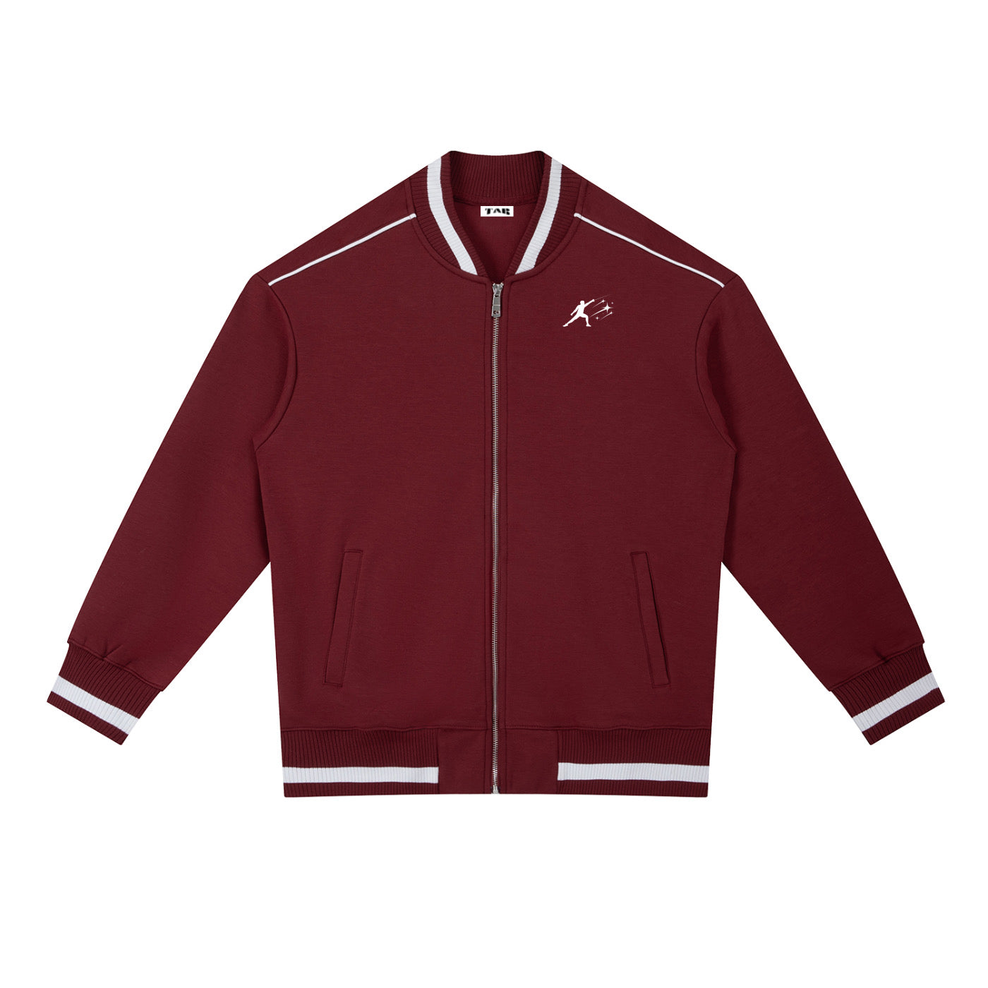 BE EN GARDE® Contrast Piping Bomber Jacket
