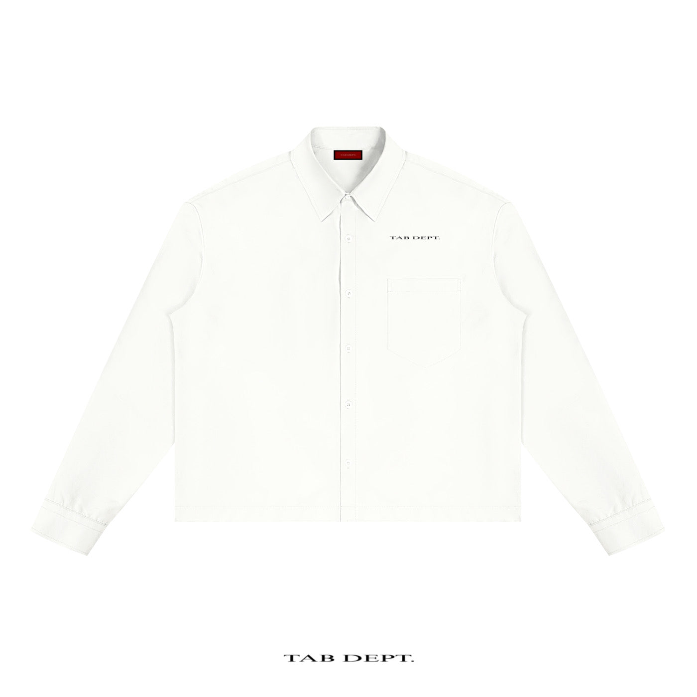 TAB DEPT. BOXY COLLARED SHIRT