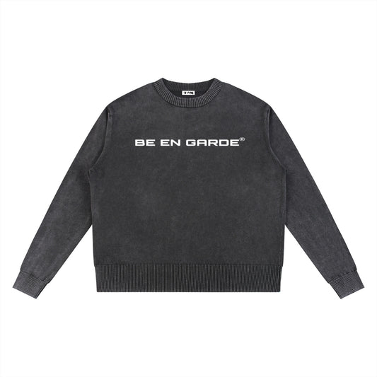 BE EN GARDE® Mineral Wash Oversized Sweater