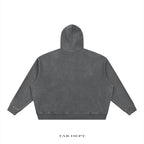 TAB DEPT. VINTAGE WAFFLE ZIP HOODIE