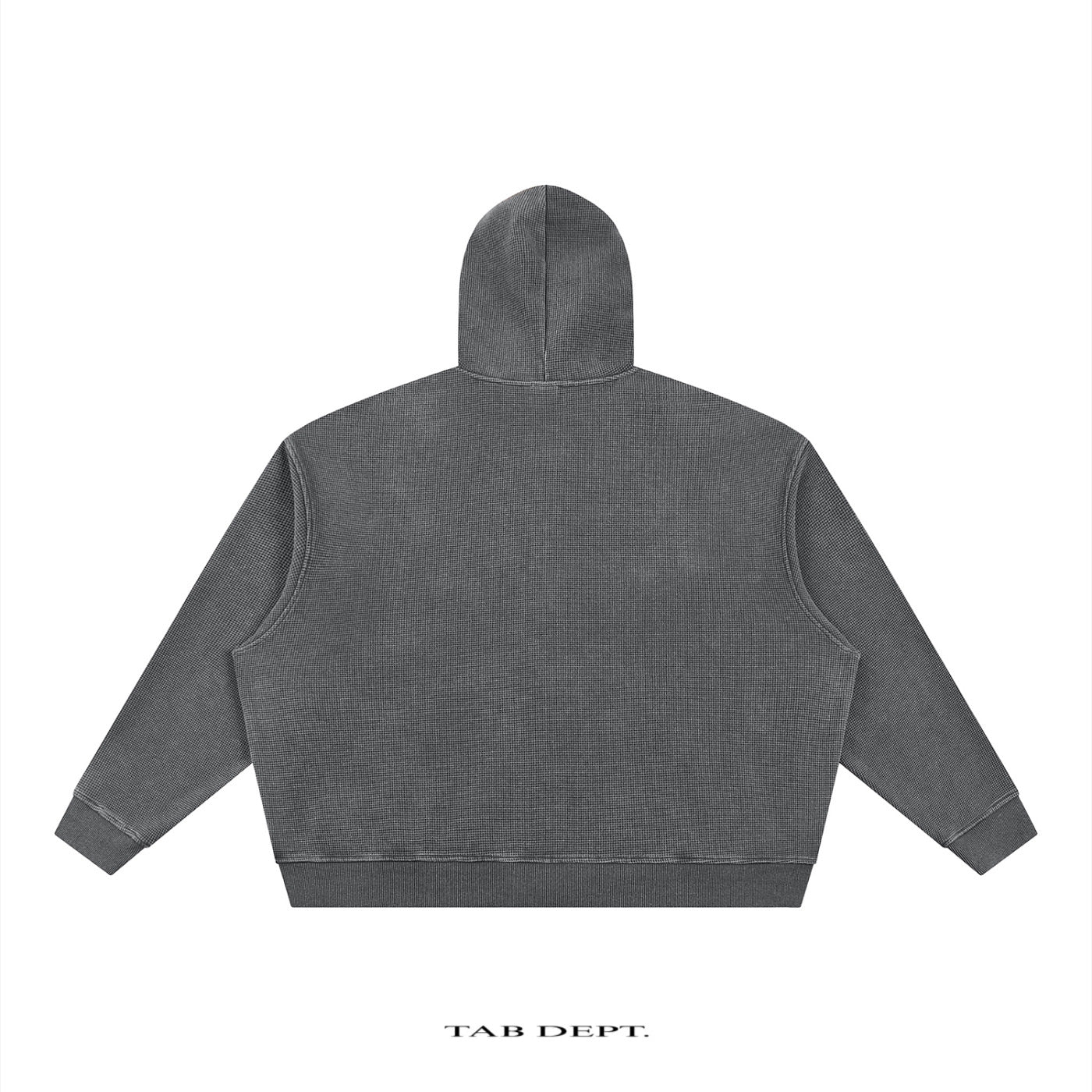 TAB DEPT. VINTAGE WAFFLE ZIP HOODIE