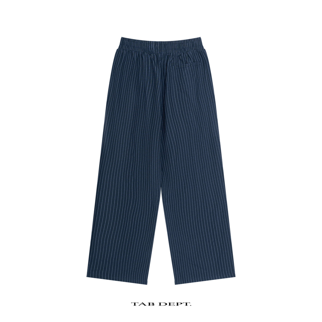 TAB DEPT. STRIPED PLEATED PANTS