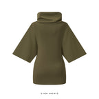 TAB DEPT. TURTLENECK BATWING TEE