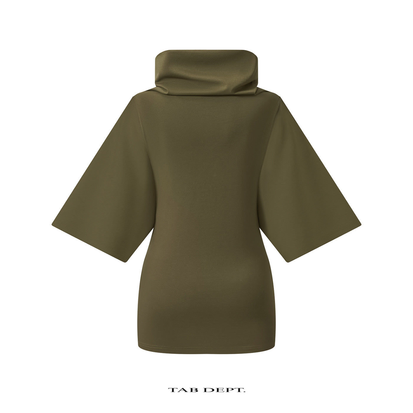 TAB DEPT. TURTLENECK BATWING TEE