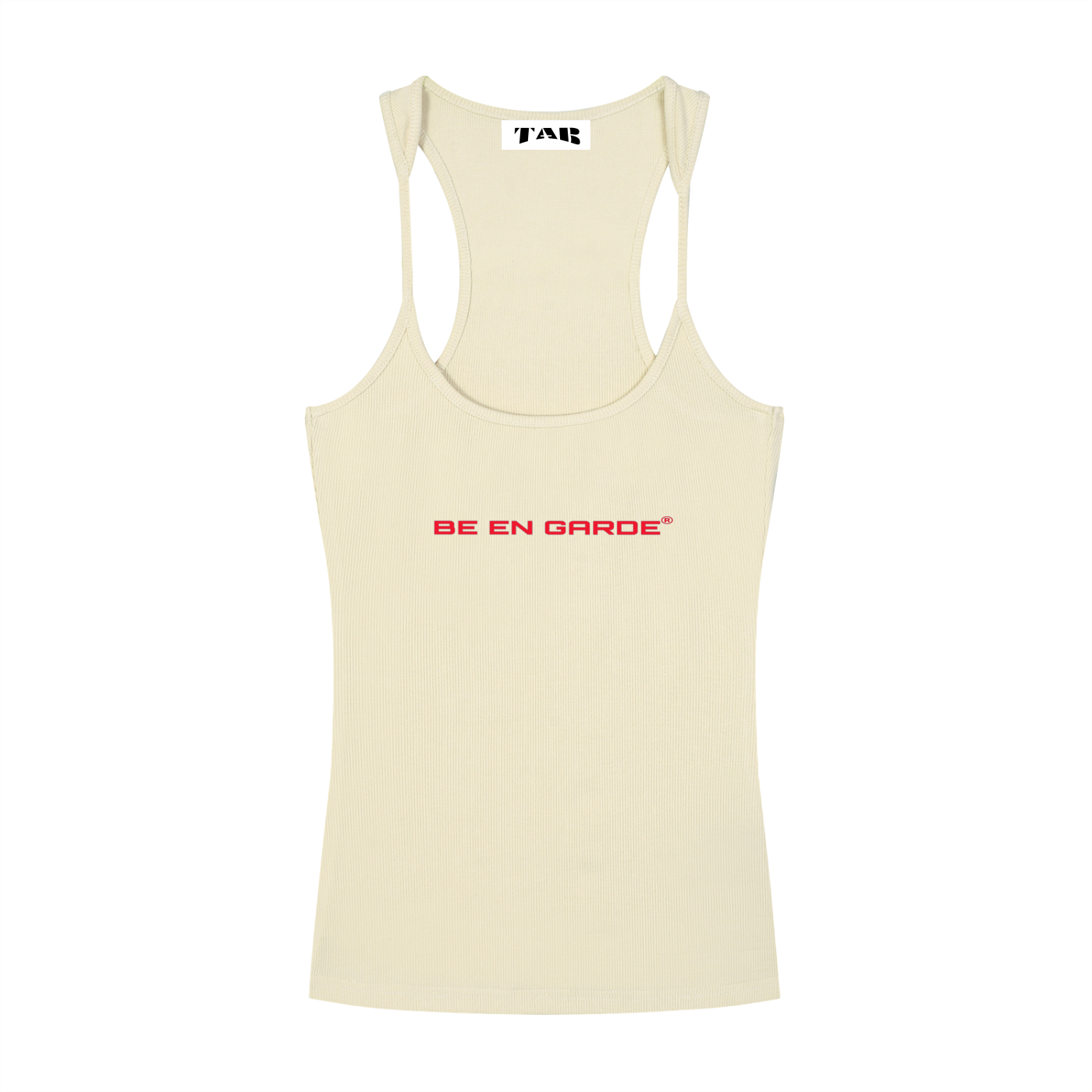 BE EN GARDE™ SLIM FIT RIBBED RACERBACK TANK